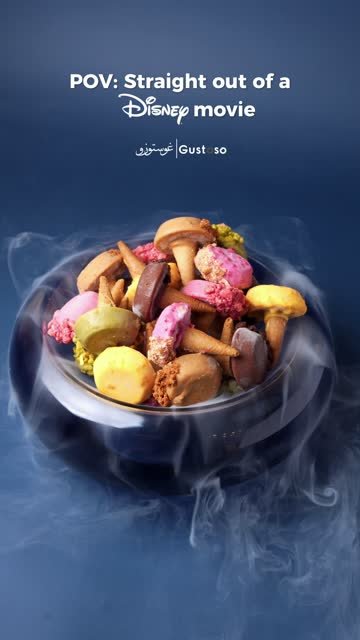 Gustoso colourful ice cream presentation