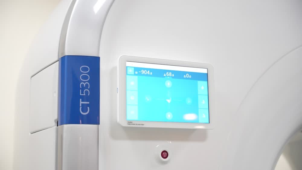 CT scanner at Rafik Hariri Governmental Hospital