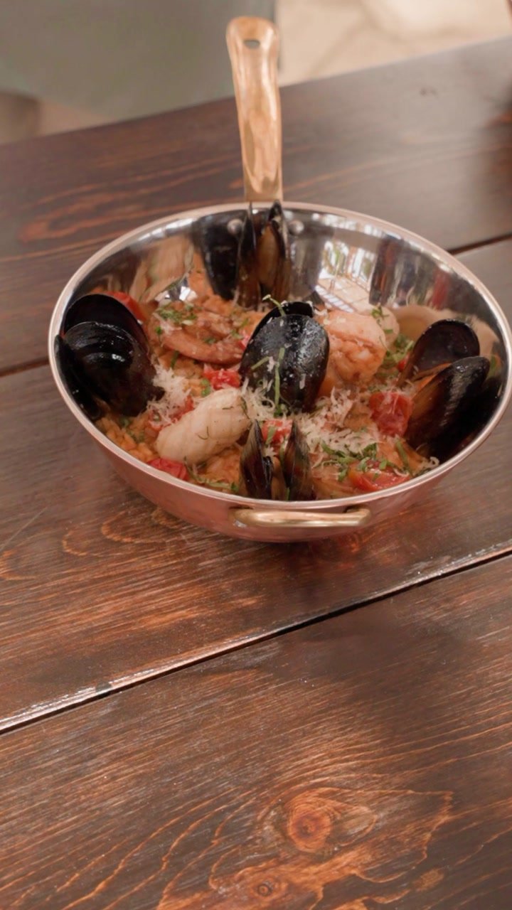 Freshly served dish at Katia Beach Resort