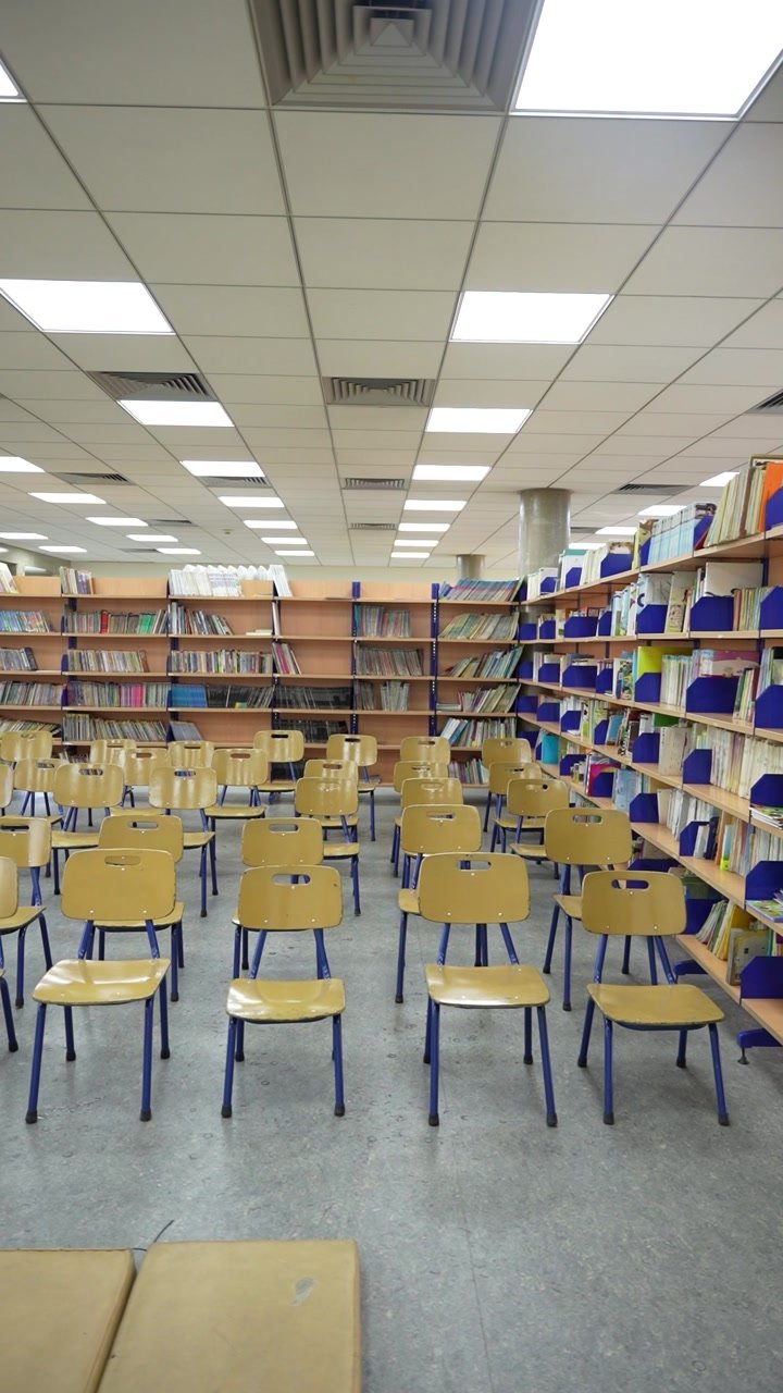 School library and learning space